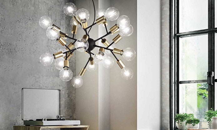 Come arredare con il lampadario moderno