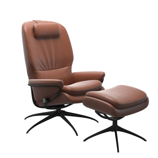Fauteuil Rome Star Alto avec repose-pieds