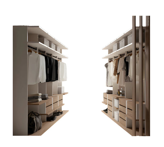 Dressing : espace ouvert