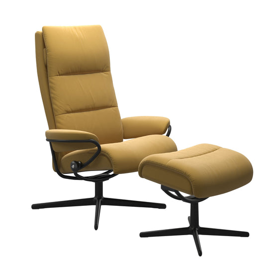 Fauteuil Tokyo Cross Alto avec repose-pieds