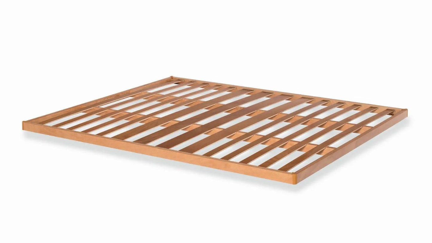 Sommier orthopédique à lattes en bois