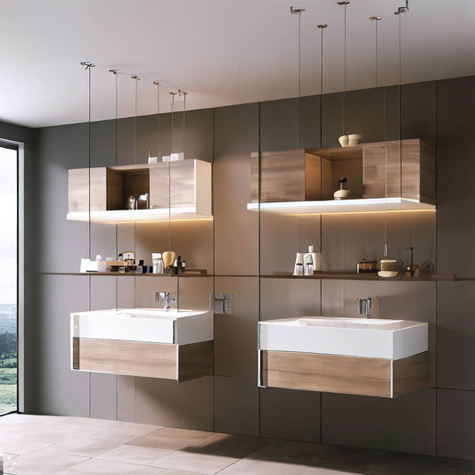 Progettare il Bagno con Mobili Sospesi