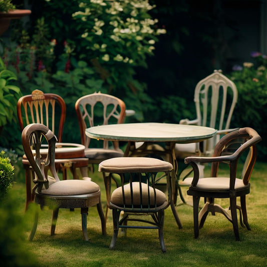 Progettazione dell'Arredo Giardino con i Set di Mobili da Esterno