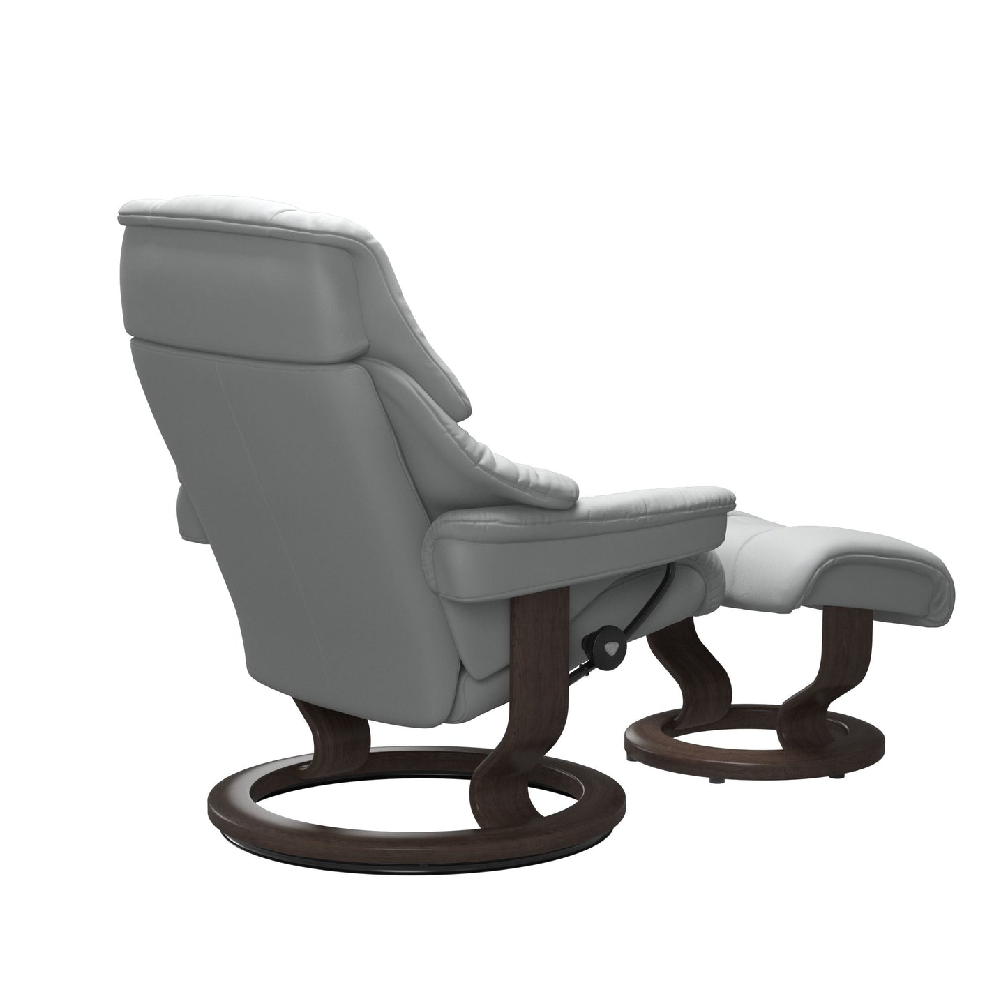 Reno (M) Classic armchair with footrest