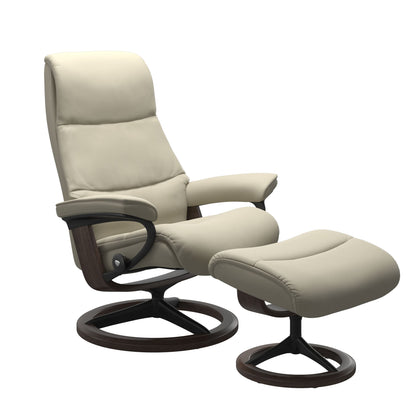 View (M) Fauteuil Signature avec repose-pieds