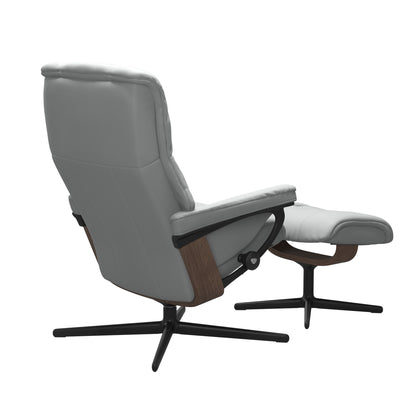 Mayfair (M) Fauteuil Cross avec repose-pieds