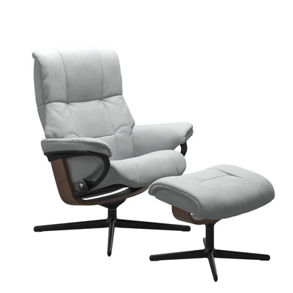 Mayfair (M) Fauteuil Cross avec repose-pieds